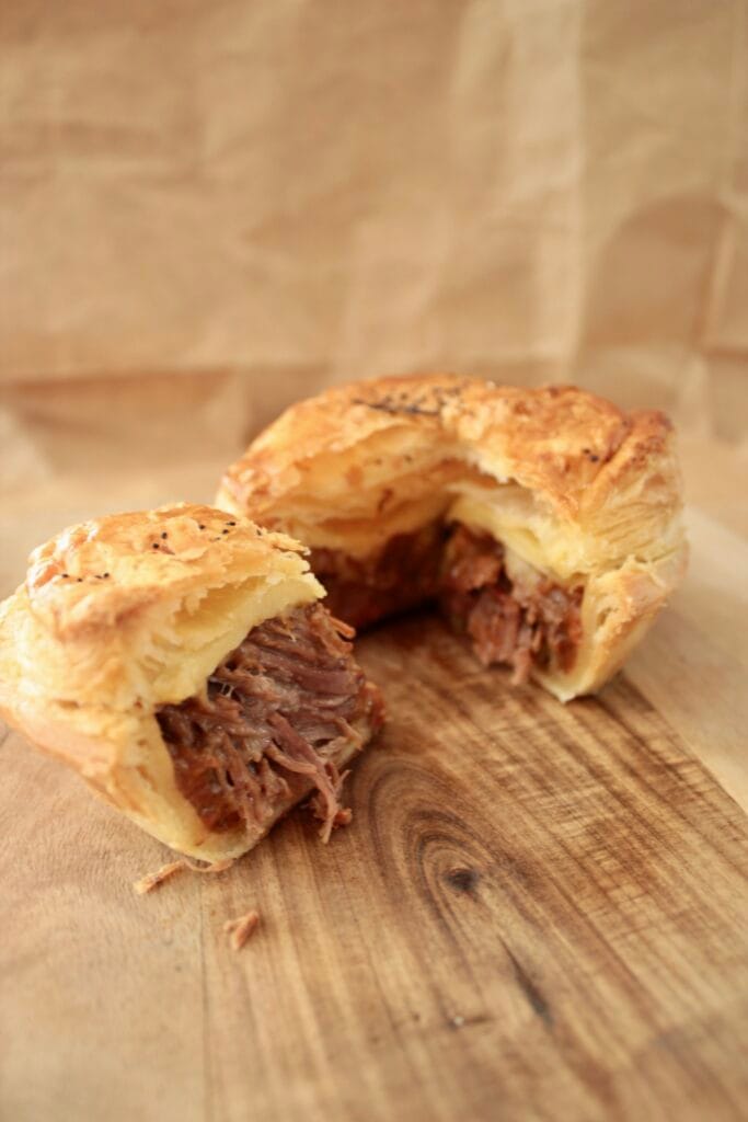 Baker's Diary's Stake Ale Cheese pie